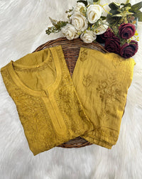 Premium Chanderi Dyed Co-ord