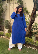 Ghass patti handmade modal kurta set