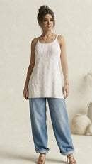Viscose Strappy Short Top