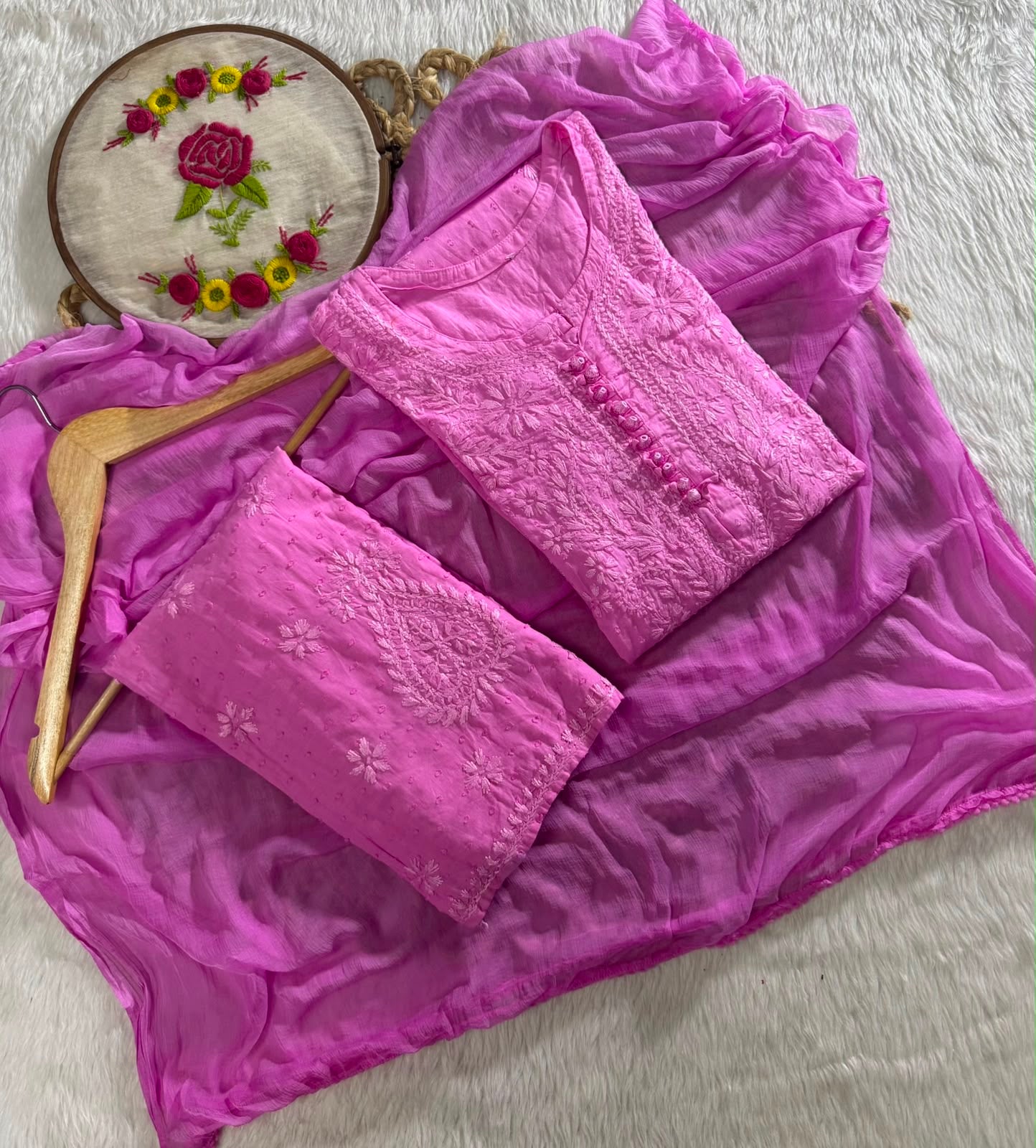 Dobby Cotton Soft Co-ord 3pc set