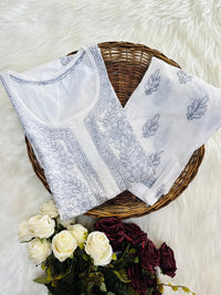 Zara Multi Thread Mul Kurta