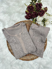 Sqaure Neck rayon co-ord set