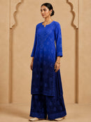 Muslin Co-ord Premium Chikankari Set