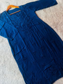 Rangrez Rayon Self embroidered Kurta