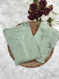Sqaure Neck rayon co-ord set
