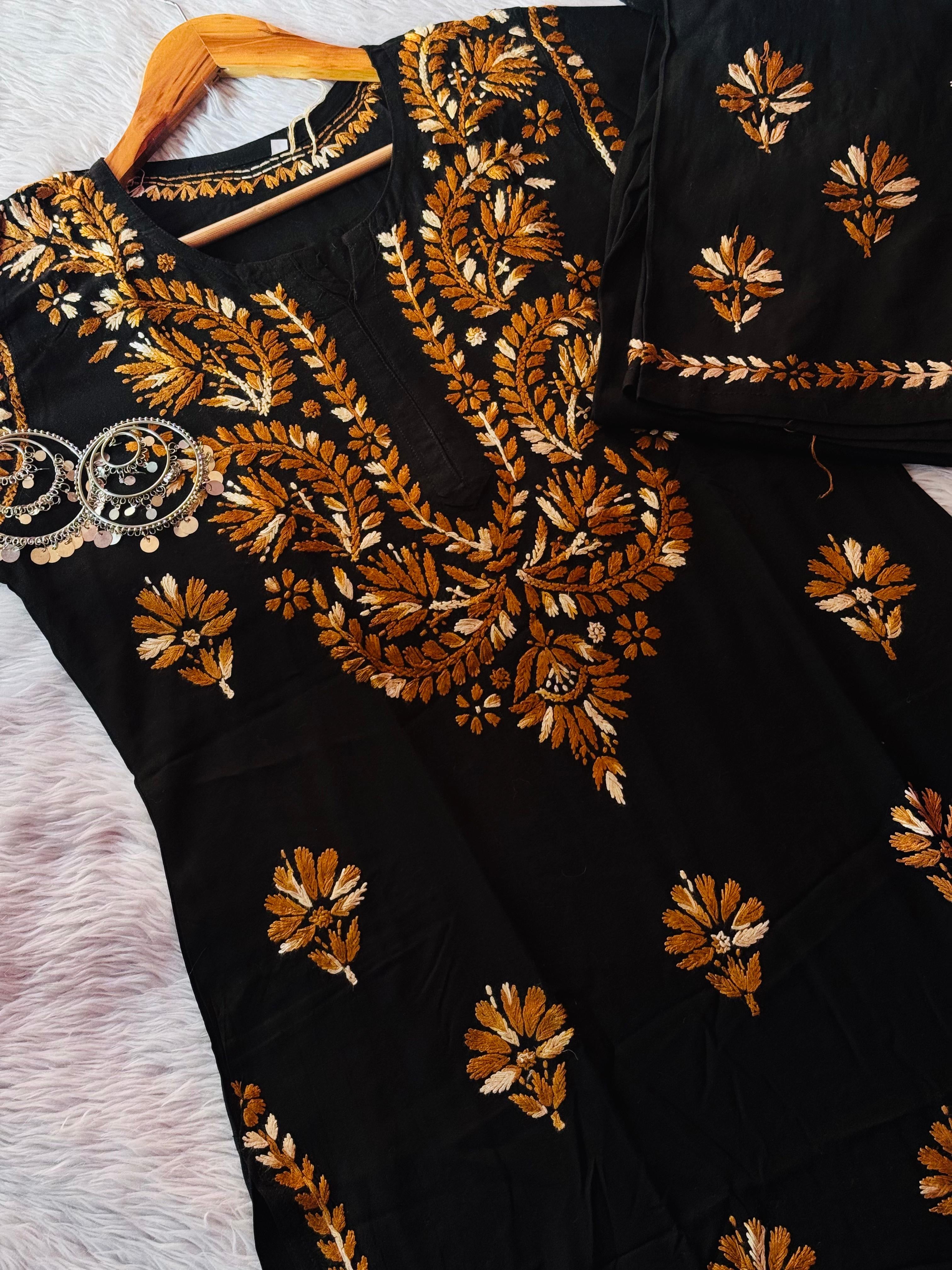 Colour thread Rayon Handwork combo