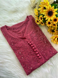 Dobby cotton Muqaish Noor rich Kurta