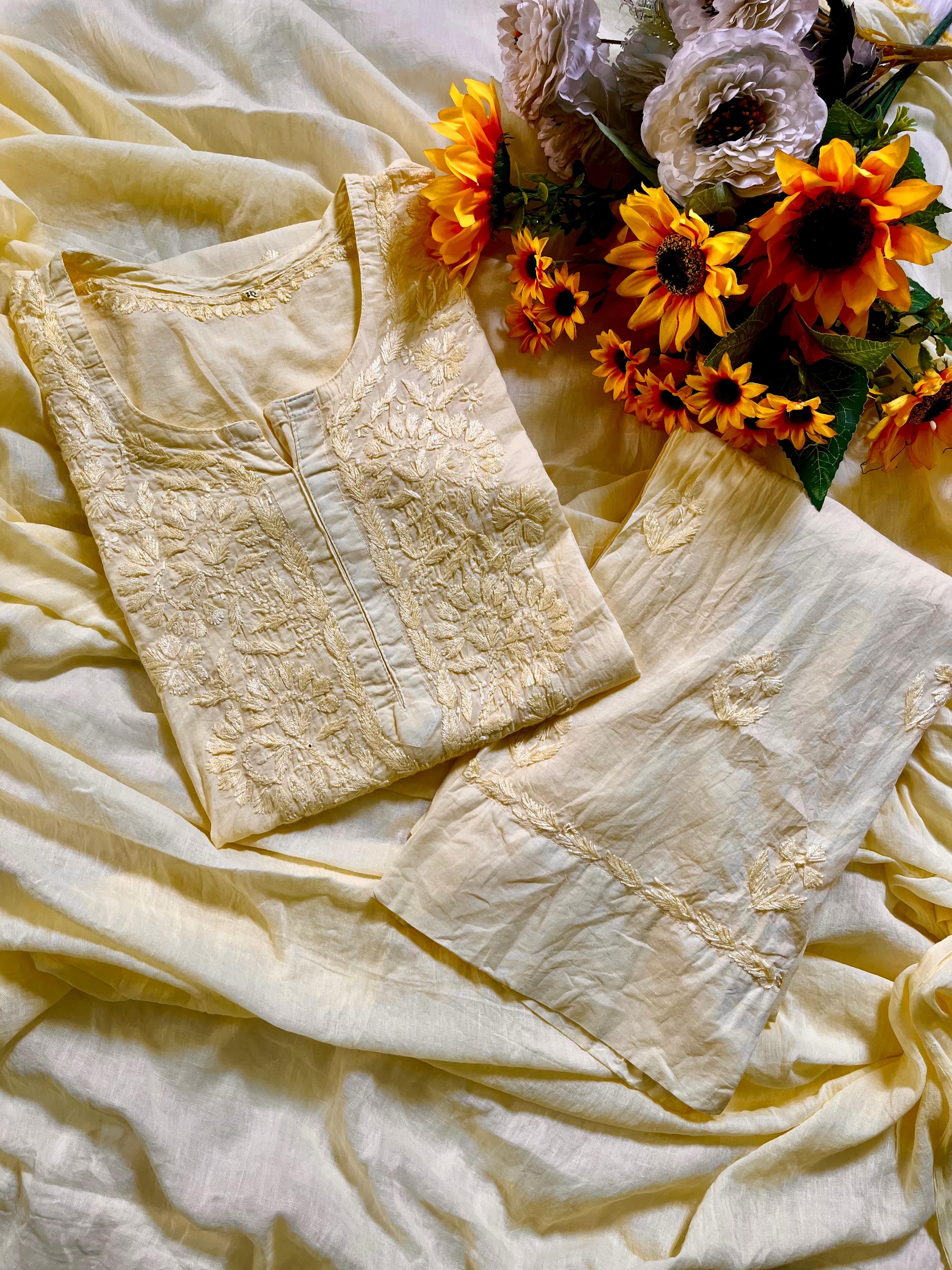 Cotton 3pc Soft Pastle Shades Set