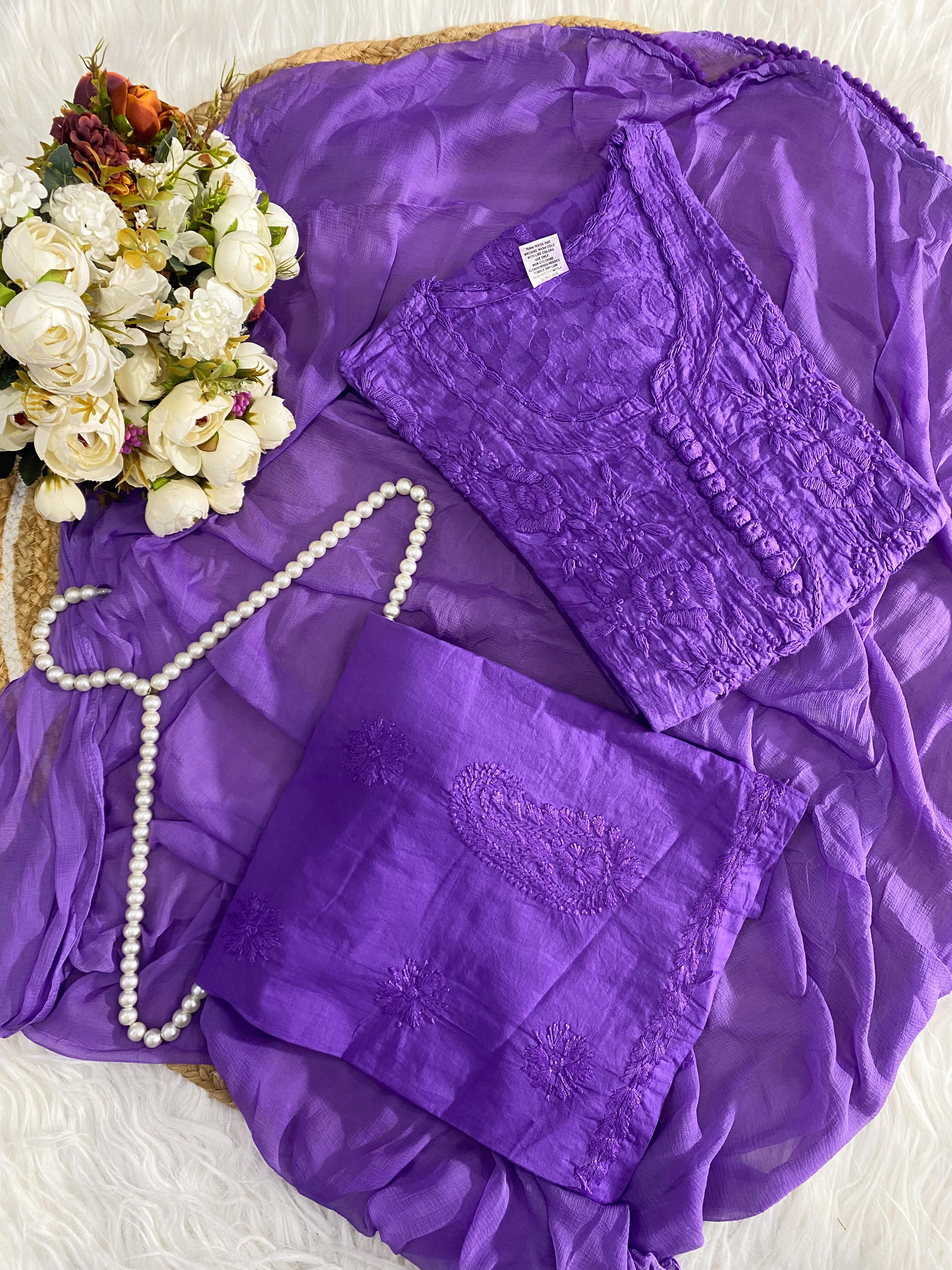 Self printed Co-ord comfort brasso dyed Cotton