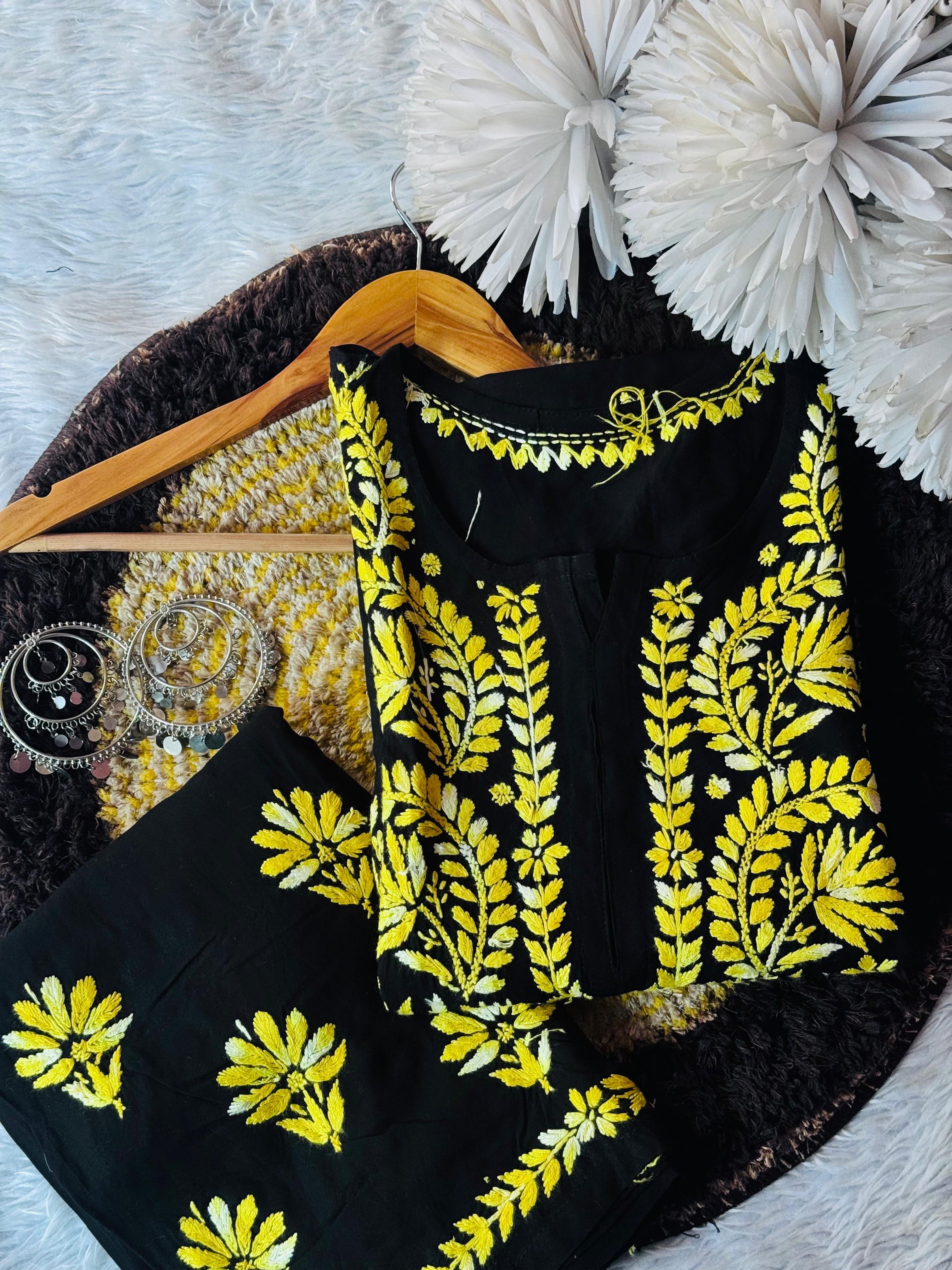 Colour thread Rayon Handwork combo