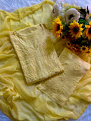 Zoya Muqaish Work Chikankari 3pc Set