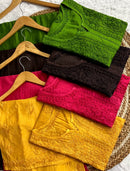 Chanderi Gala Chadi Cross Set