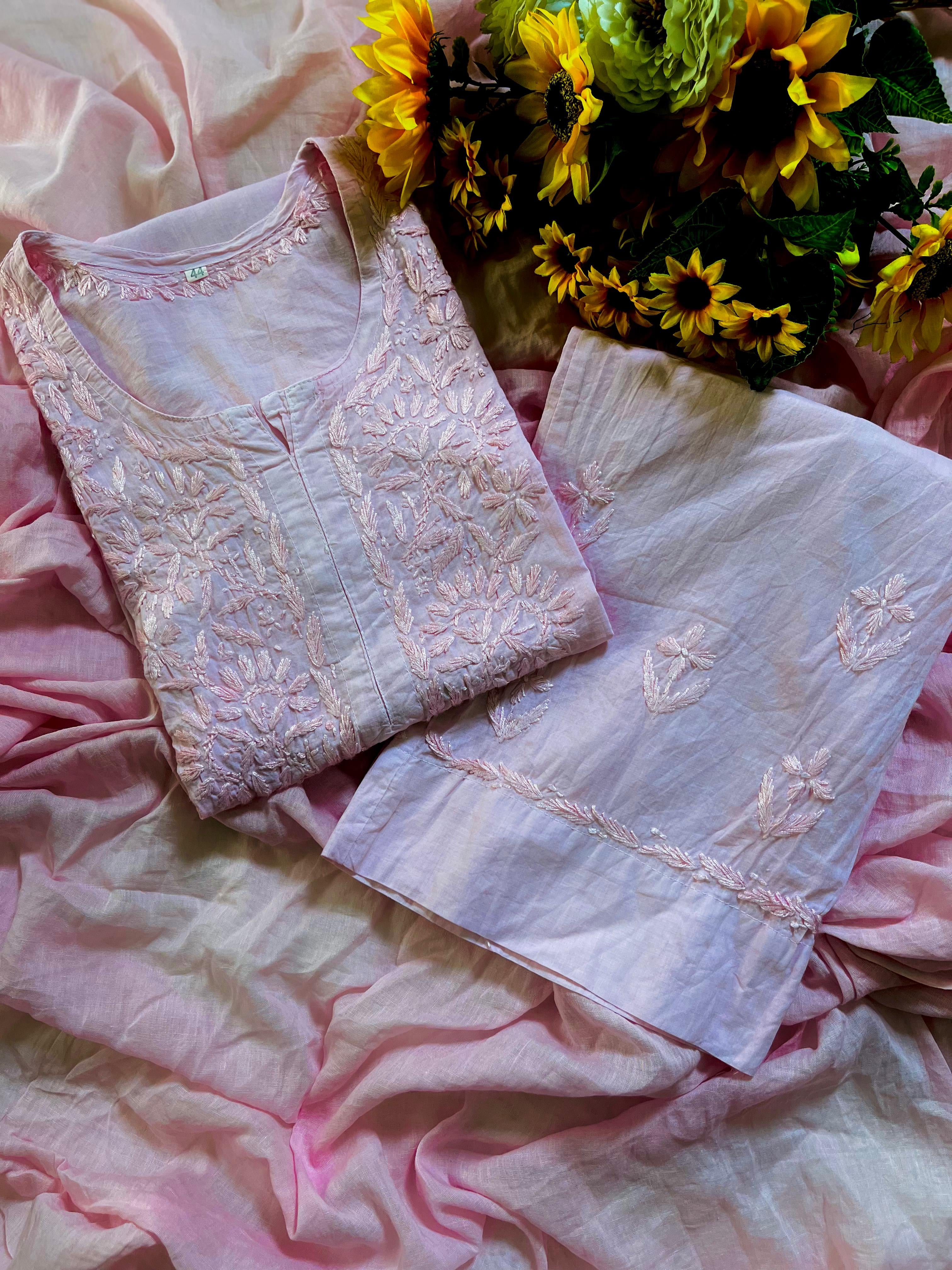 Cotton 3pc Soft Pastle Shades Set