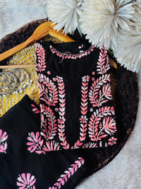 Colour thread Rayon Handwork combo