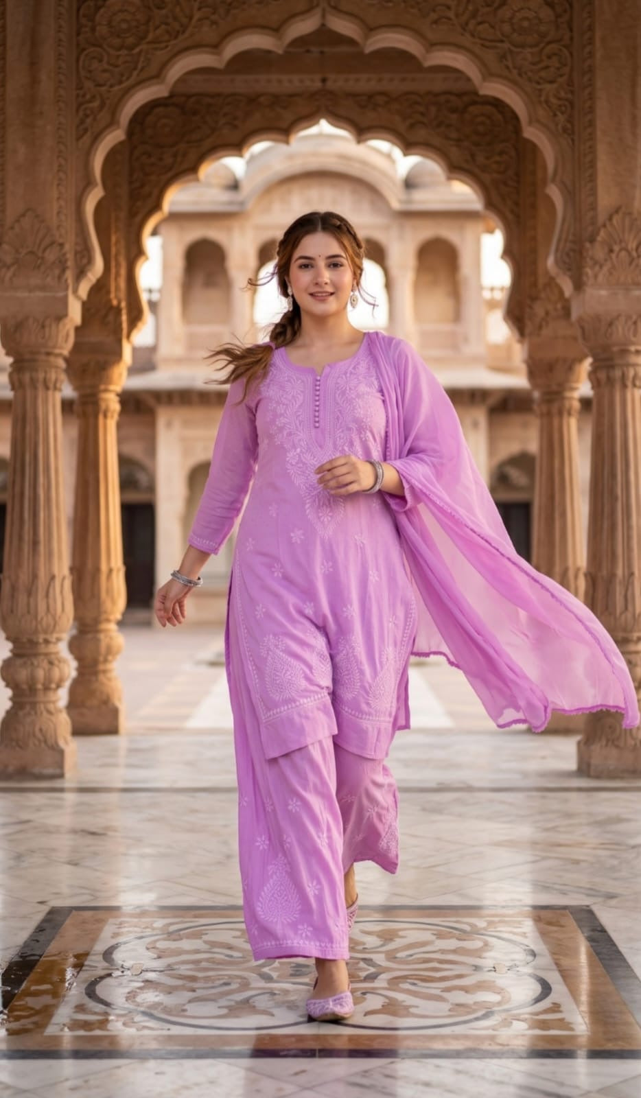 Dobby Cotton Soft Co-ord 3pc set