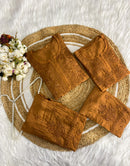 Mother daughter Chikankari soft Pintex chanderi set