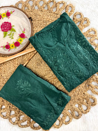 Ayaat 3d worked Premium Rayon Kurta with Plazzo