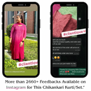 Rangrez Handcrafted Soft Rayon 3pc Ombre Set