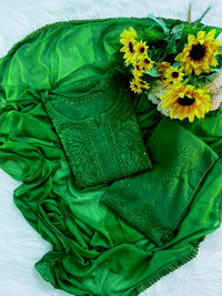 Zoya Handmade with Muqaish Soft 3pc Rayon Set