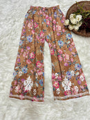 Printed Co-ord Chikankari set