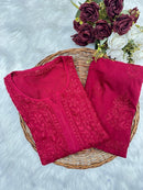 Sqaure Neck rayon co-ord set