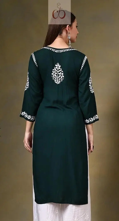 Beautiful All New Heavy Modal Kurtis - Chikankari Official