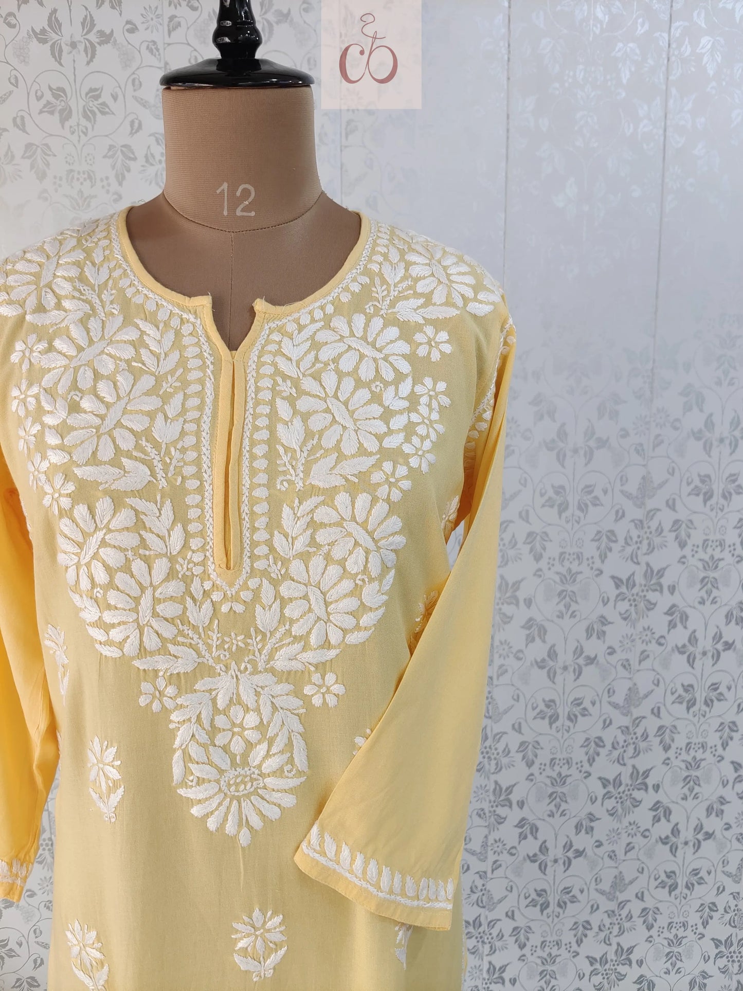 Beautiful Rayon Kurtis - Chikankari Official