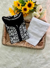 Rayon Ghaspatti Work Kurti With Pant