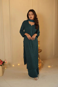 Resham Viscose Jall Kurta with Plazzo