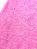 Resham long heavy Jaal Kurta handcrafted