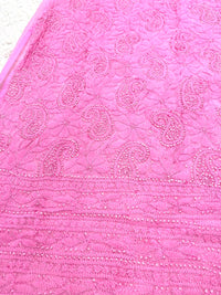 Resham long heavy Jaal Kurta handcrafted