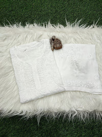 3d Worked Chikankari Co-ord set