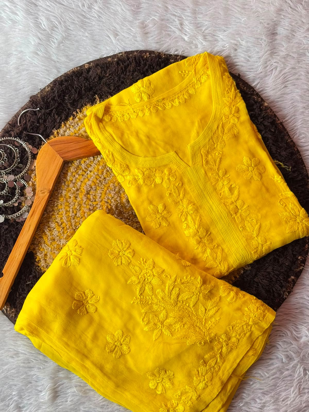 Premium Heavy 3d Viscose Flower Set