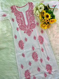 Bakhiya 2pc grace mul Cotton Threaded