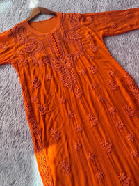 Muqaish Gala Jaal Viscose Kurti Set