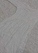Heavy Yolk Handwork Rayon Gown