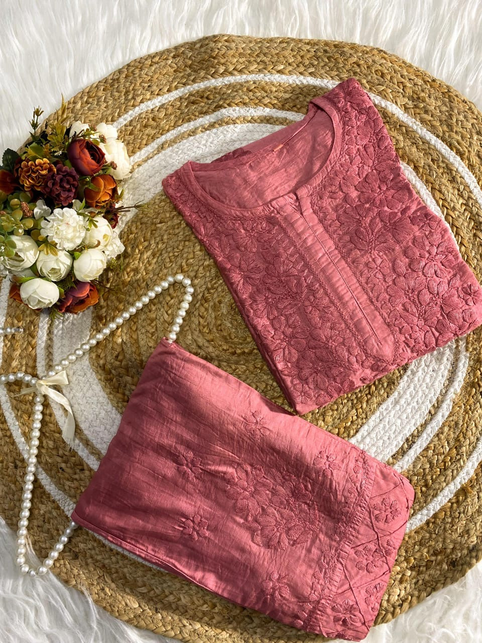 Zeenat Soft chanderi Silk Set