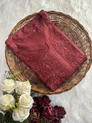 3d Embroidery Rayon Soft and Heavy Kurta