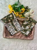 Long Mul printed Flowers set