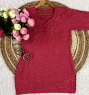 Ghasspatti Handwork cotton short top