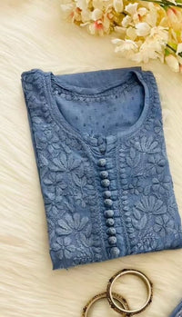 Noor Rich Charm Cobby cotton Pastel’s Kurtis