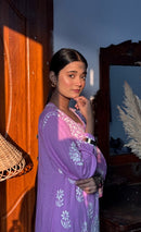 Soft Modal heavy embroidered Kurta set