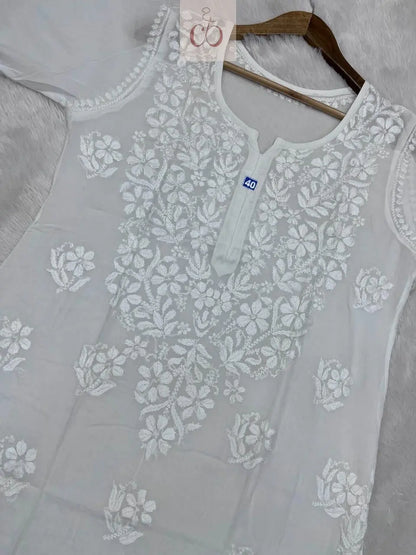 Dyeable Modal Cotton Set - Chikankari Official