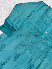 Pure Chanderi Cotton super Soft Shiny handwork