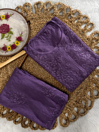 Ayaat 3d worked Premium Rayon Kurta with Plazzo