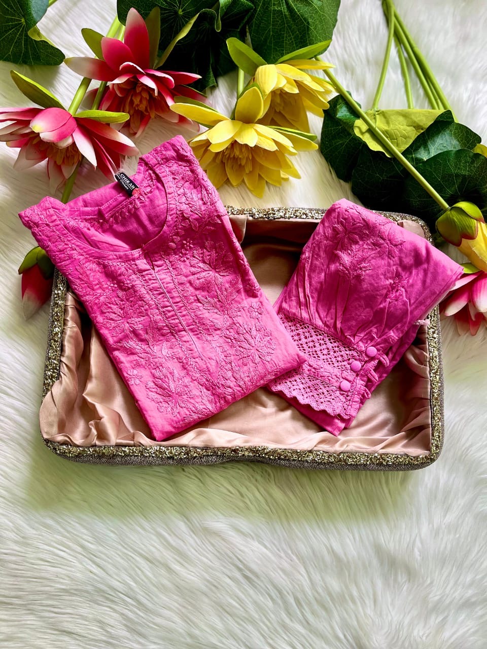 Mul Cotton Fancy Afghani Pant set