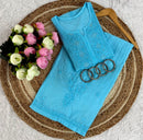 3D anchor Square Gala Muqaish thread Hand work 2pc Set