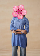 Short chikankari Rayon Soft top