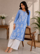 Heavy Modal premium Chikankari Long Kurta