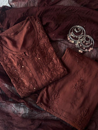 Qureshiya Zoya Muqaish Rayon 3pc Set